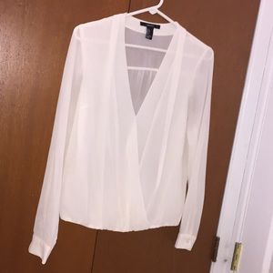 A cute cream blouse